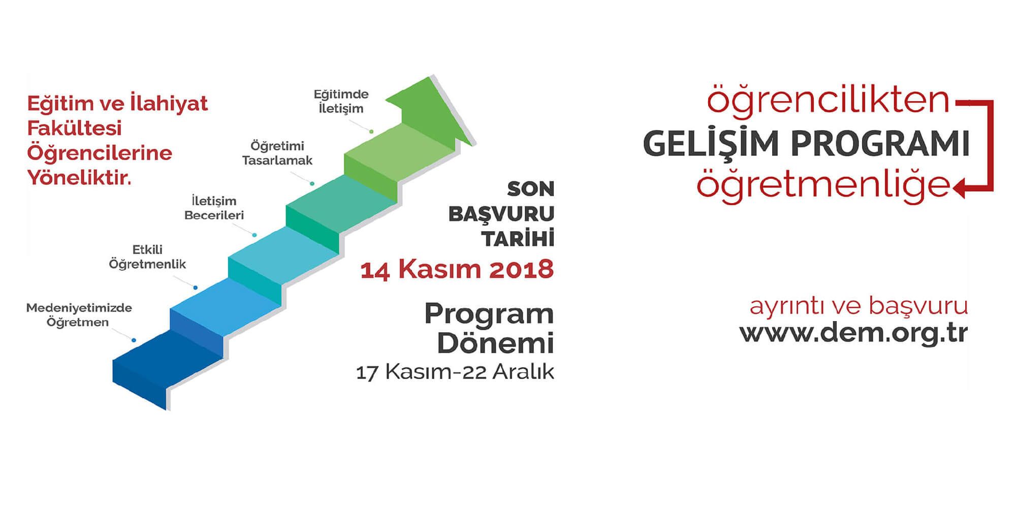 Öğrencilikten Öğretmenliğe Gelişim Programı