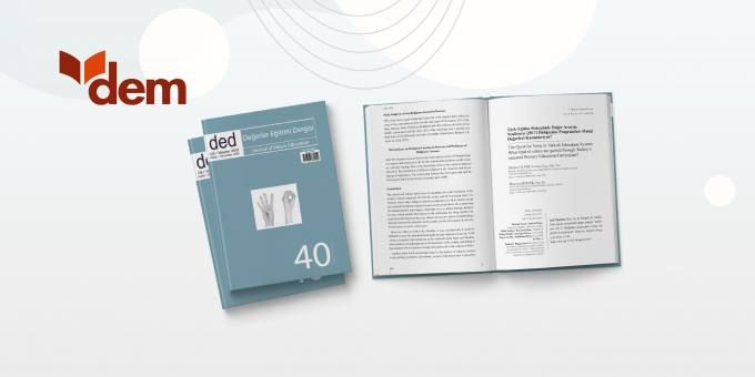 Değerler Eğitimi Dergisinin 40. Sayısı Yayında!