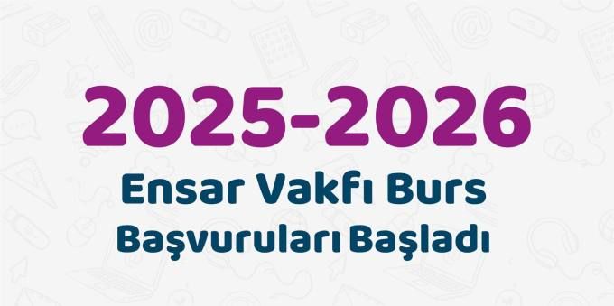 2025-2026 Lisans Burs Başvuruları Başladı